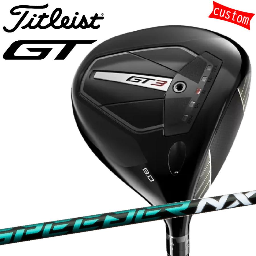Titleist - ゴルフ野球クラブ タイトリスト TITLEIST GT3 １番ウッド SPEEDER NX GREENカスタム 特注 24模範例 GT続きもの クラブ（メンズ）-ドライバー-ゴルフ