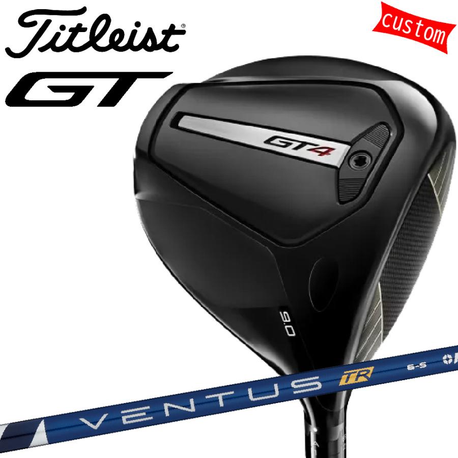 GT4 ドライバー ヘッドカバー付き ベンタスブルー6X Titleist ゴルフ
