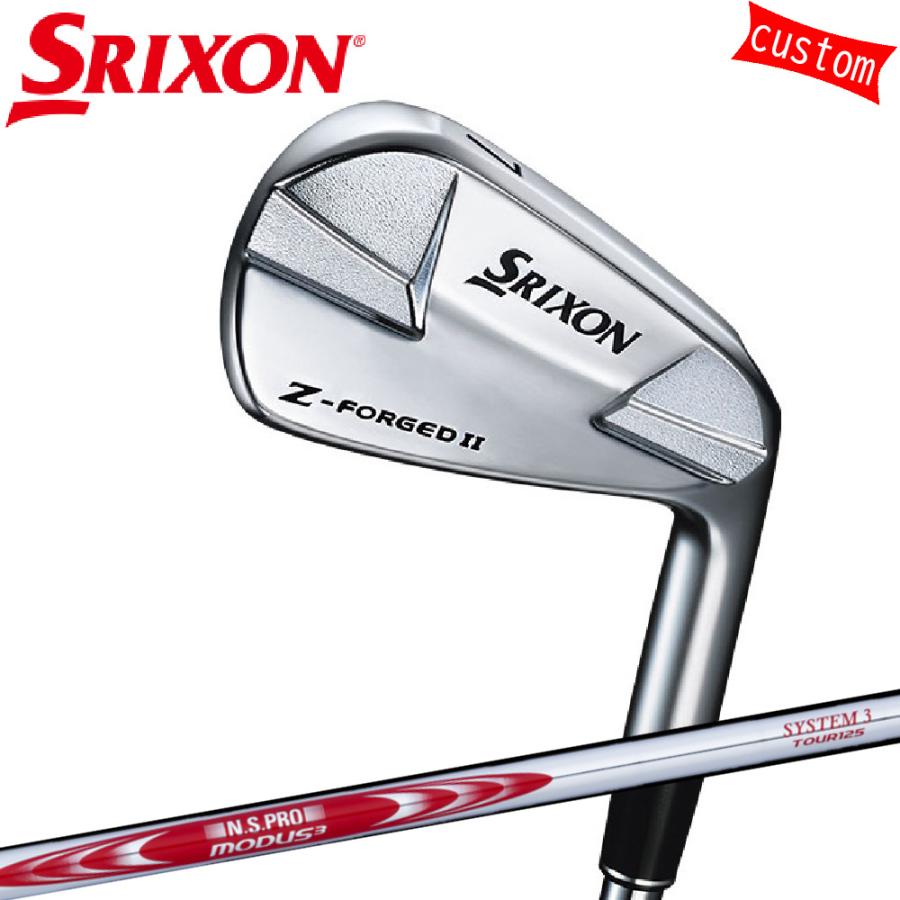 ゴルフクラブ カスタム ダンロップ スリクソン Z-FORGED II アイアン N.S.PRO MODUS3　SYSTEM3　TOUR125 特注 DUNLOP　SRIXON　ゼットフォージド２｜golf-magazzino