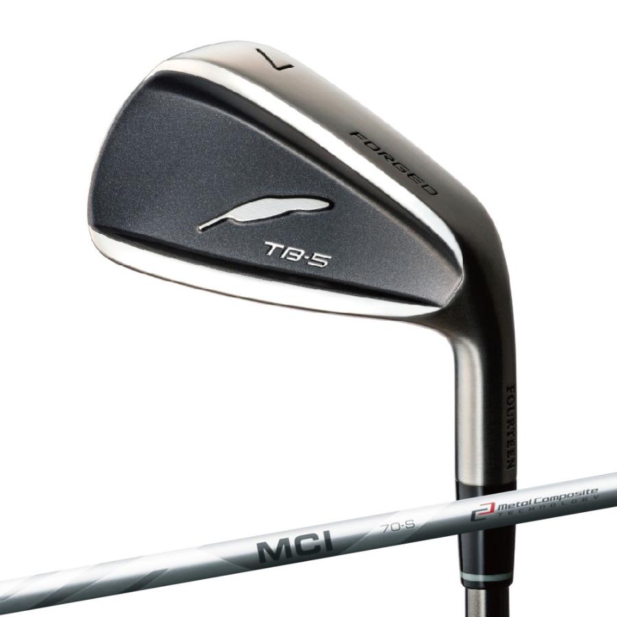 カスタム フォーティーンアイアン TB-5 FORGED　BLACK Edition FOURTEEN GOLF ブラックエディッション MCI 90/100/110　MCシリーズ フジクラシャフト