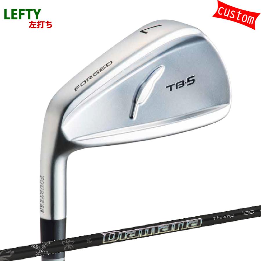 23モデル レフティーモデル カスタム フォーティーンアイアンセット TB-5 FORGED FOURTEEN GOLF Diamana Thump IRON ディアマナ サンプ アイアン 三菱ケミカル