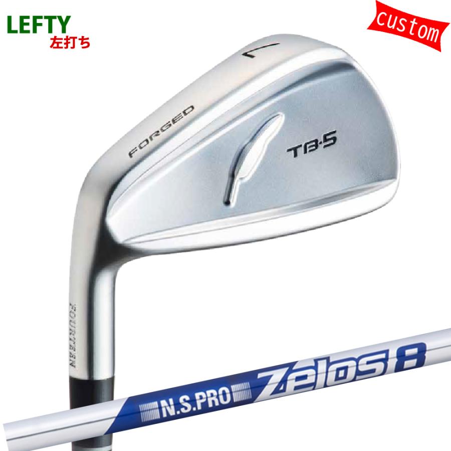 ゴルフクラブ 23モデル レフティーモデル カスタム フォーティーンアイアンセット TB-5 FORGED FOURTEEN GOLF  N.S.PRO ZELOS8 ゼロス8 日本シャフト