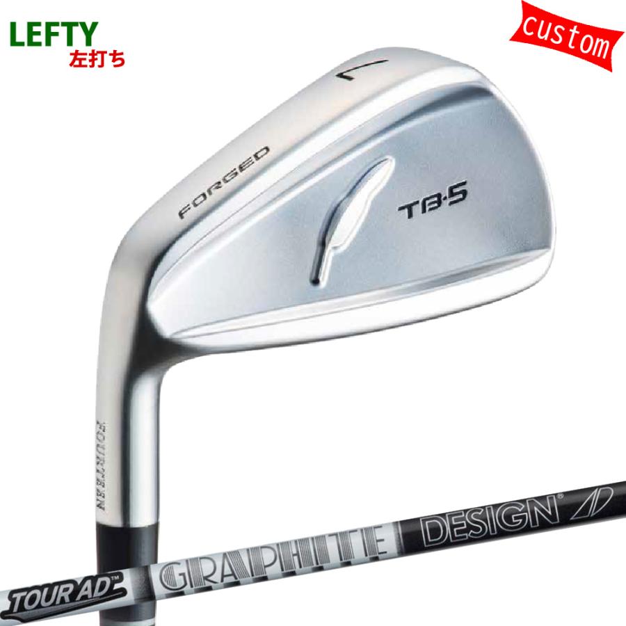 ゴルフクラブ 23モデル レフティーモデル カスタム フォーティーンアイアン TB-5 FORGED FOURTEEN GOLF  Tour AD AD-55/AD-65TypeII/AD-75/AD-85/AD-95｜golf-magazzino