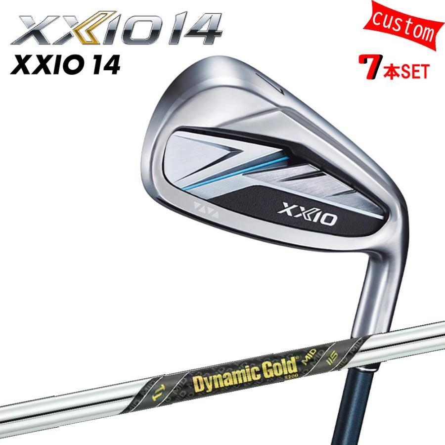 ゴルフクラブ XXIO14 アイアンセット ダイナミックゴールド MID 115 特注 ゼクシオ 26モデル ダンロップ カスタム