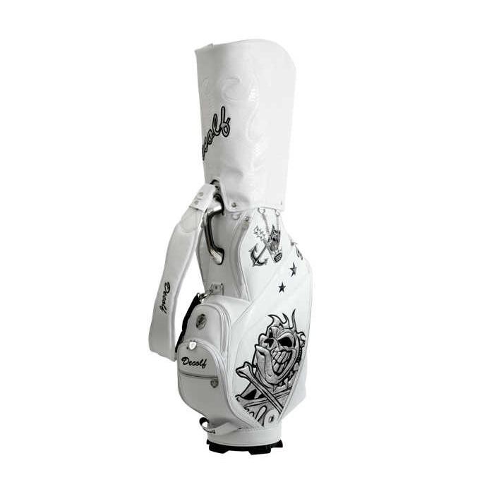 超特盛ミラクルプライス 【メーカーお取り寄せ】DECOLF / デコルフ おしゃれ キャディバッグ DMC-001S / ホワイト 【PET8207456042】(28952円)