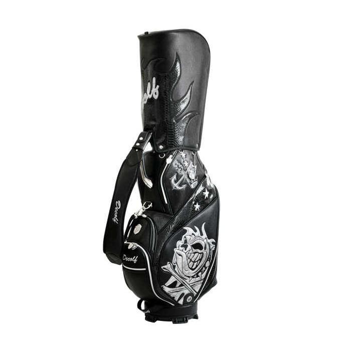 【メーカーお取り寄せ】DECOLF / デコルフ おしゃれ キャディバッグ DMC-001S / ブラック |  | 01