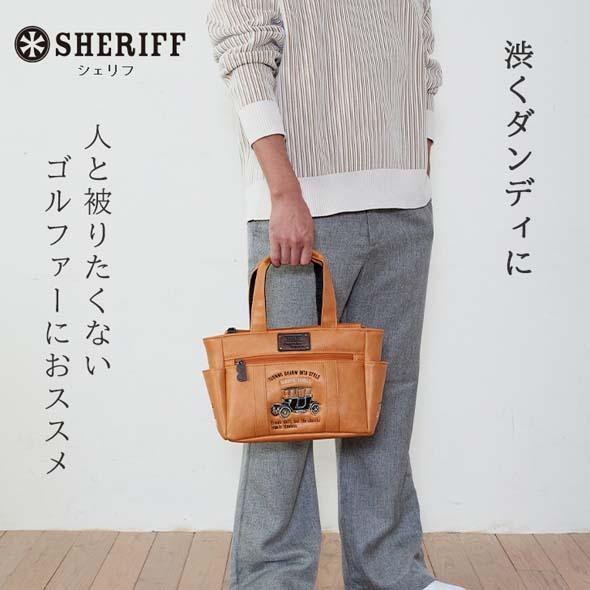 【公式ストア】2026 NEW SHERIFF シェリフゴルフ SFC-019 クラシック ラウンドバッグ  カートバッグ  おしゃれ かっこいい 数量限定 プレゼント | SHERIFF | 01