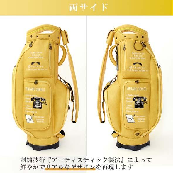 【公式ストア】2026 NEW SHERIFF シェリフゴルフ キャディバッグ  SFV-001 数量限定 かっこいい おしゃれ ネームプレート刻印無料 プレゼント | SHERIFF | 11