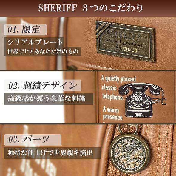 【公式ストア】2026 NEW SHERIFF シェリフゴルフ キャディバッグ  SFV-001 数量限定 かっこいい おしゃれ ネームプレート刻印無料 プレゼント | SHERIFF | 03