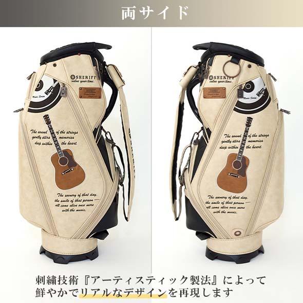 【公式ストア】2026 NEW SHERIFF シェリフゴルフ キャディバッグ  SMU-005 数量限定 かっこいい おしゃれ ネームプレート刻印無料 プレゼント | SHERIFF | 11