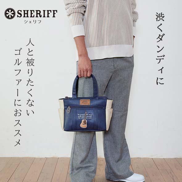 【公式ストア】2026 NEW SHERIFF シェリフゴルフ SMU-005 ミュージック ラウンドバッグ  カートバッグ  おしゃれ かっこいい 数量限定 プレゼント | SHERIFF | 01