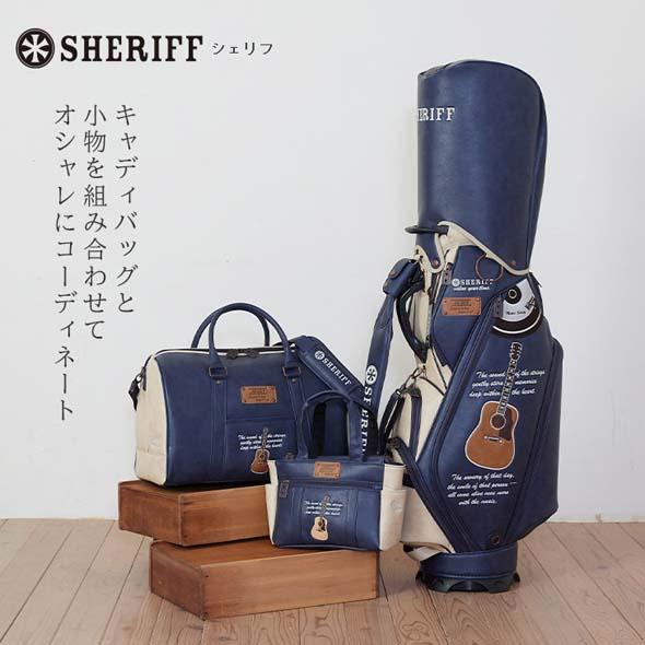 【公式ストア】2026 NEW SHERIFF シェリフゴルフ SMU-005 ミュージック ラウンドバッグ  カートバッグ  おしゃれ かっこいい 数量限定 プレゼント | SHERIFF | 02