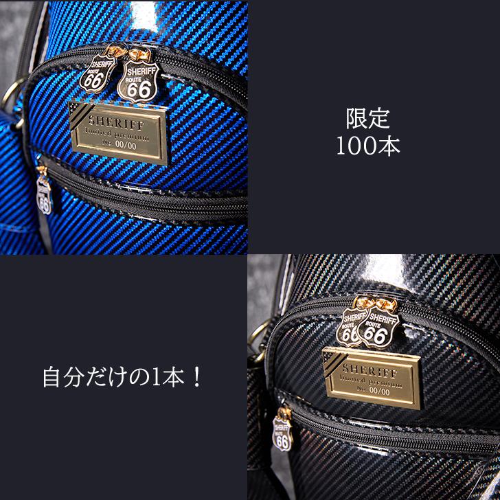 【公式】【ツアープロ使用モデル】SHERIFF/シェリフ　プレミアム 高級エナメルキャディバッグ SP-010 レア限定品 かっこいいゴルフバッグ 【公式】【ツアープロ使用モデル】SHERIFF/シェリフ　プレミアム 高級エナメルキャディバッグ SP-010 レア限定品 かっこいいゴルフバッグ
