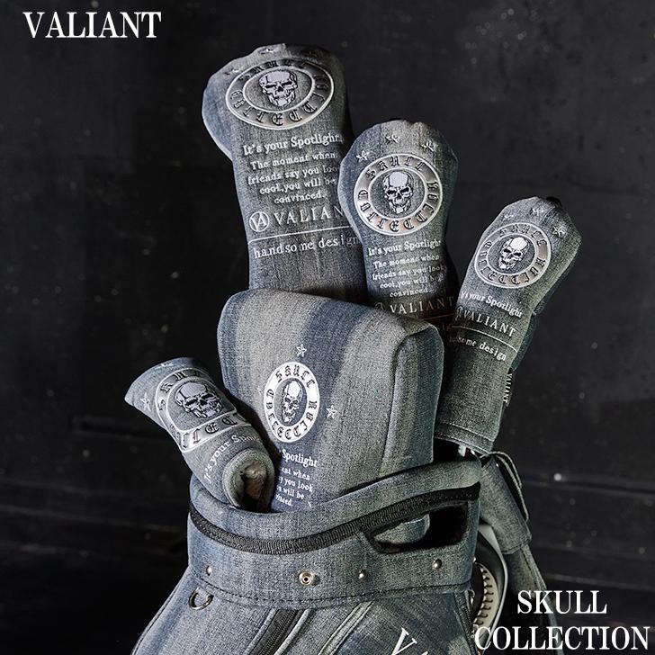 【公式】VALIANT/バリアントスカル デニムヘッドカバー VA-017HC ブラックウォッシュ 限定品 かっこいい おしゃれ シェリフ兄弟ブランド |  | 11