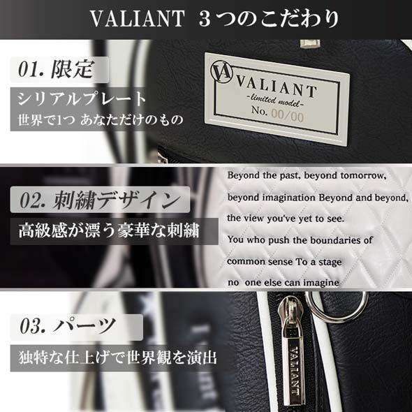 【公式ストア】VALIANT バリアント ゴルフ キャディバッグ VAC-001 カジュアル おしゃれ かっこいい シェリフ兄弟ブランド【ネームプレート刻印無料】 | VALIANT | 03