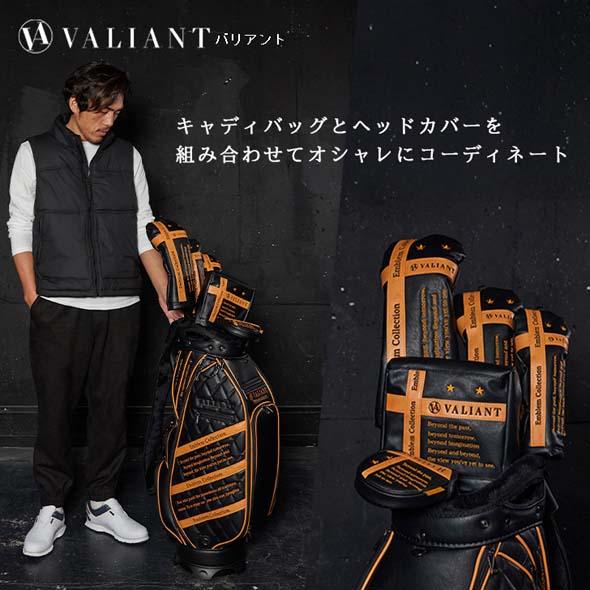 【公式ストア】2026NEW VALIANT バリアントゴルフ VAE-005ヘッドカバー黒 ドライバー フェアウェイ ユーティリティー アイアン パター シェリフ兄弟ブランド | VALIANT | 10