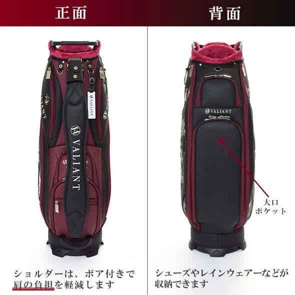 【公式ストア】2026 NEW VALIANT バリアント ゴルフ キャディバッグ VAR-001 おしゃれ かっこいい シェリフ兄弟ブランド【ネームプレート刻印無料】 | VALIANT | 09