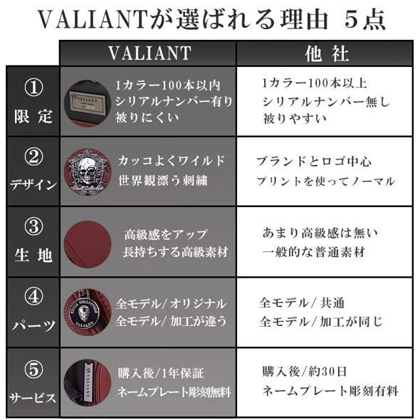 【公式ストア】2025 NEW VALIANT バリアント ゴルフ キャディバッグ VAS-010 スカル おしゃれ かっこいい シェリフ兄弟ブランド【ネームプレート刻印無料】 | VALIANT | 14