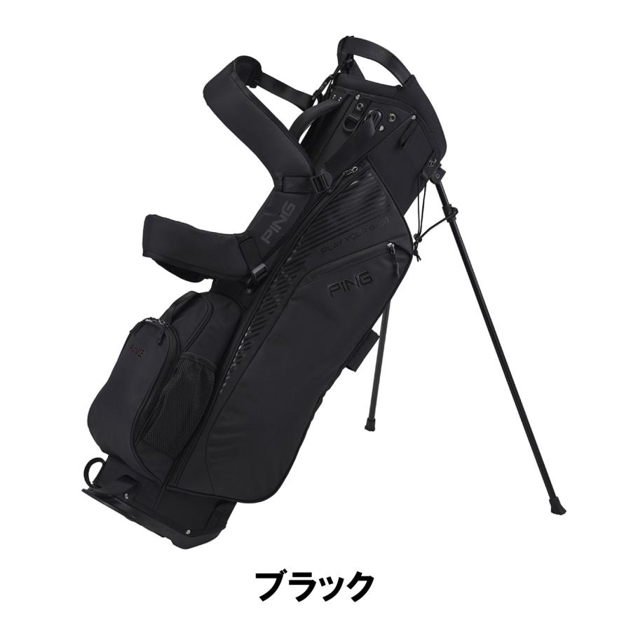 K452 PING スタンドキャディバッグ フード無し PING（ピン） キャディバッグ URBAN LIGHT STAND 8.0型 CB-N2601