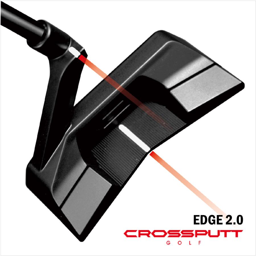 クロスパットゴルフ パター エッジ 2.0 CROSSPUTT GOLF EDGE : ゴルフ 