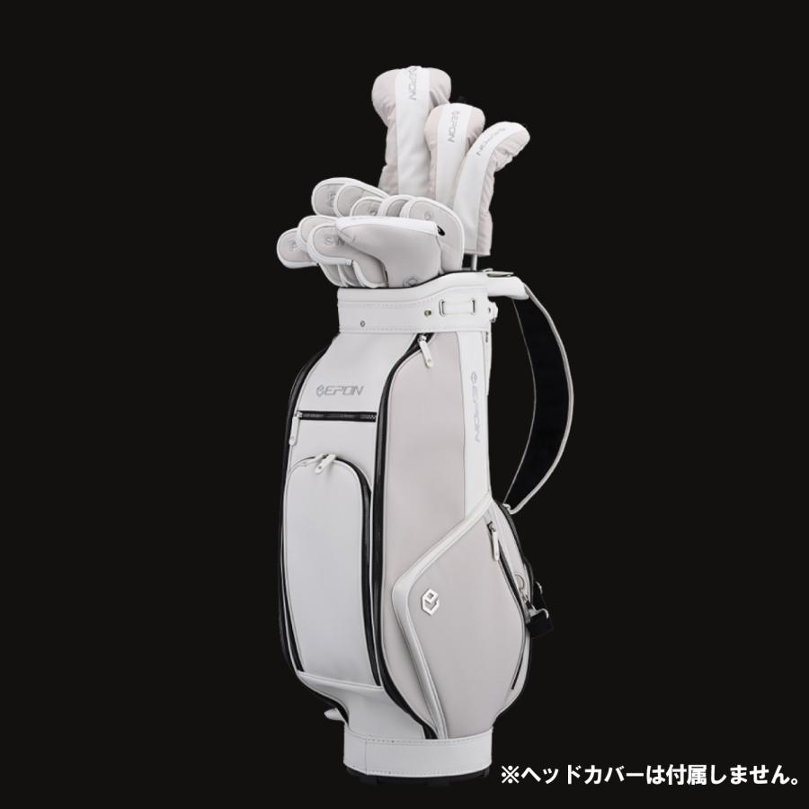 【ネーム入れ無料】キャディバッグ EPON エポン 2024年モデル Caddie Bag EG-001 9.5型 キャディーバッグ ゴルフ｜golf-rescue｜05