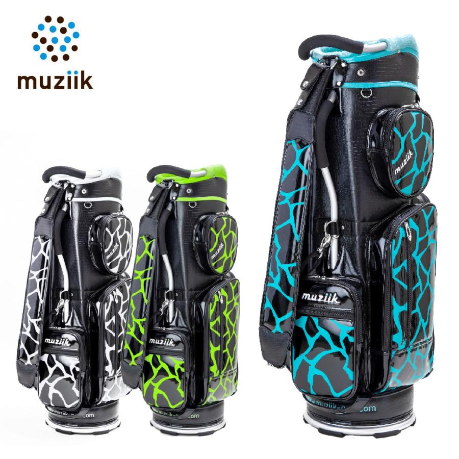 限定特典付き】キャディバッグ Muziik ムジーク Pipe Golfbag パイプ 
