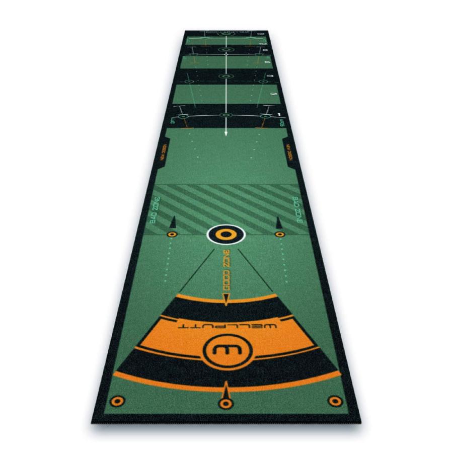 練習用パターマット WELLPUTT MAT 3M GREEN 3メートル グリーン パッティングマット ウェルパット 日本正規品｜golf-rescue｜02