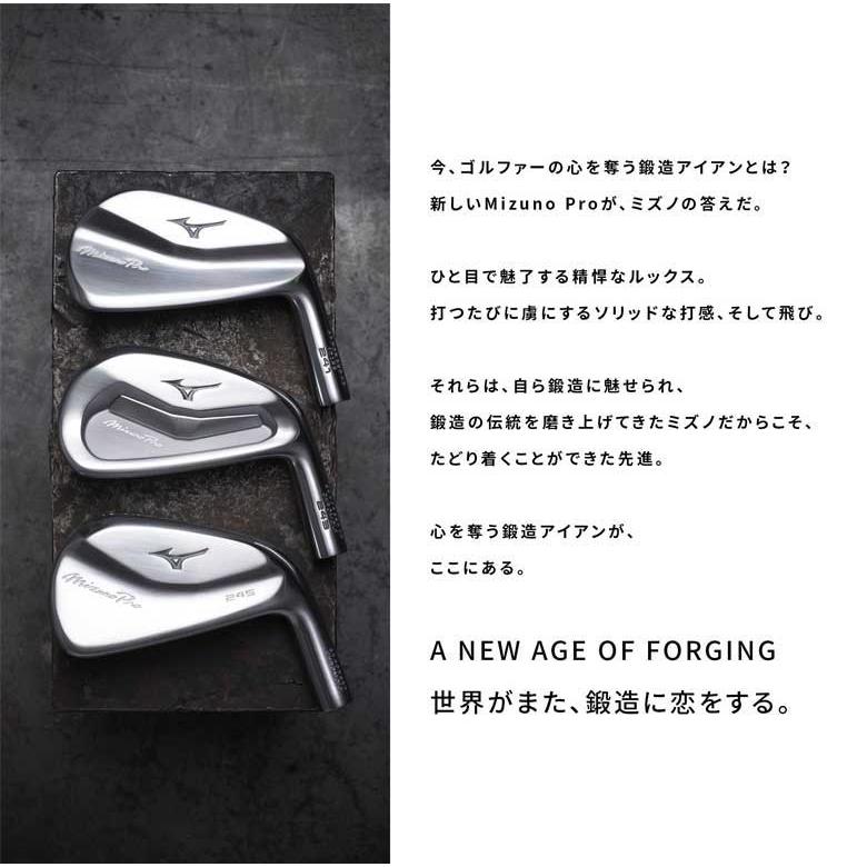 MIZUNO ミズノ プロ 245 アイアン 6本セット (#5〜9,PW MIZUNO ミズノ プロ 245 アイアン 6本セット (#5〜9,PW