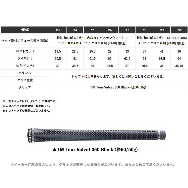 内緒価格！テーラーメイド 2023 P770 アイアン 6本セット (＃5〜PW) NS