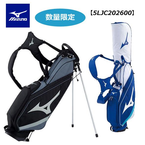 数量限定 ミズノ キャディバッグ ゴルフ ツアー スリム スタンド メンズ 軽量 5LJC202600 2022年継続モデル MIZUNO Slim Stand