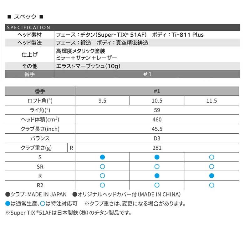 レフティ XXIO ゼクシオ 13 ドライバー ネイビー MP1300 カーボンシャフト ダンロップ 2024年モデル  新品 保証書付き｜golf-season｜08