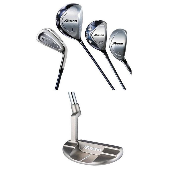 ミズノ ゴルフ クラブセット ジュニアモデル 10本セット W1 Fw U5 6 9 Pw Sw パター 5kjbs428 Mizuno Mz Jr 140 A Golf Season 通販 Yahoo ショッピング