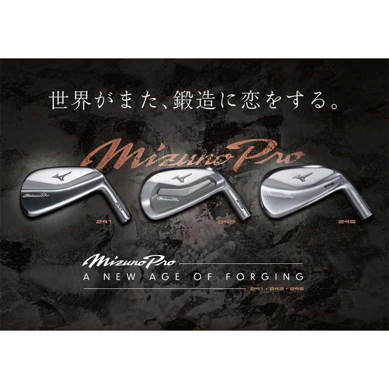 MIZUNO 土日だけよ〜ミズノ プロ 245 アイアン 6本セット (#5 MIZUNO 土日だけよ〜ミズノ プロ 245 アイアン 6本セット (#5