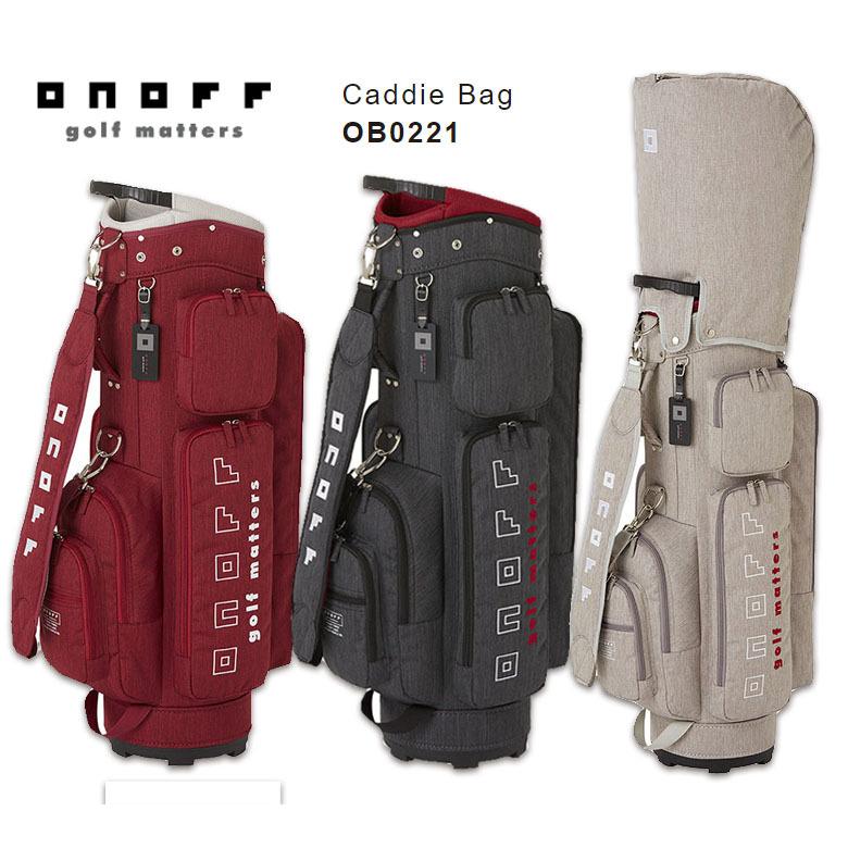オノフ ゴルフ 軽量 キャディバッグ OB0221 2022年継続モデル ONOFF