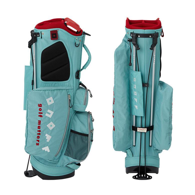 オノフ ゴルフ キャディバッグ OB0322 スタンド式 軽量 2023年継続モデル ONOFF オノフ ゴルフ キャディバッグ 軽量 ONOFF