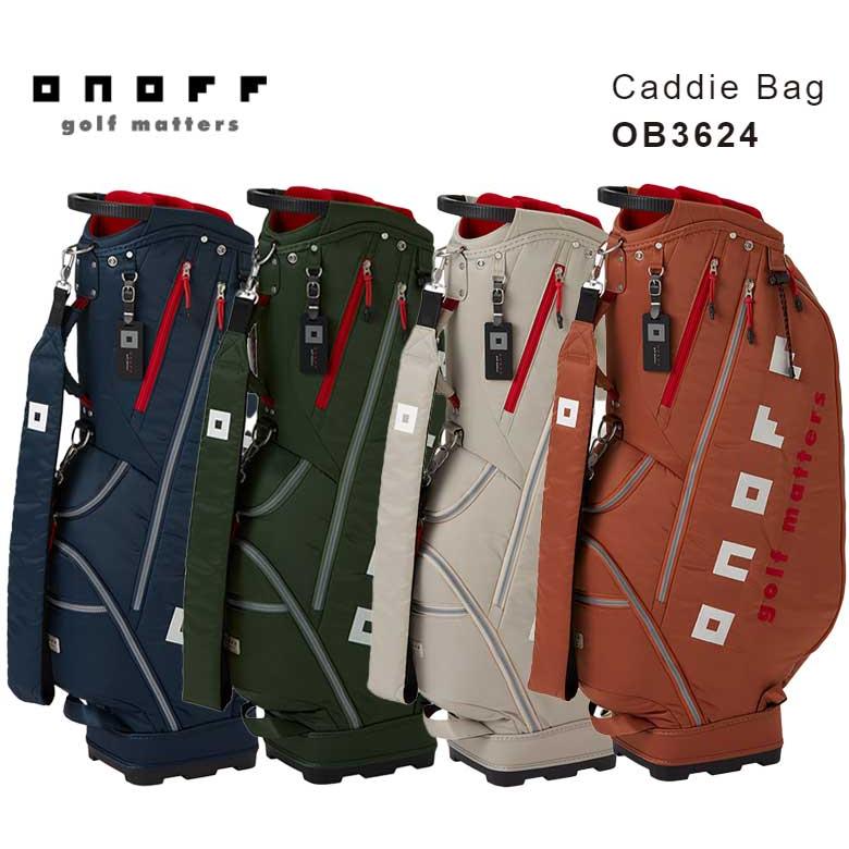 ONOFF オノフ ゴルフ キャディバッグ OB3624 2024年モデル ONOFF オノフ ゴルフ キャディバッグ OB3624 2024年モデル