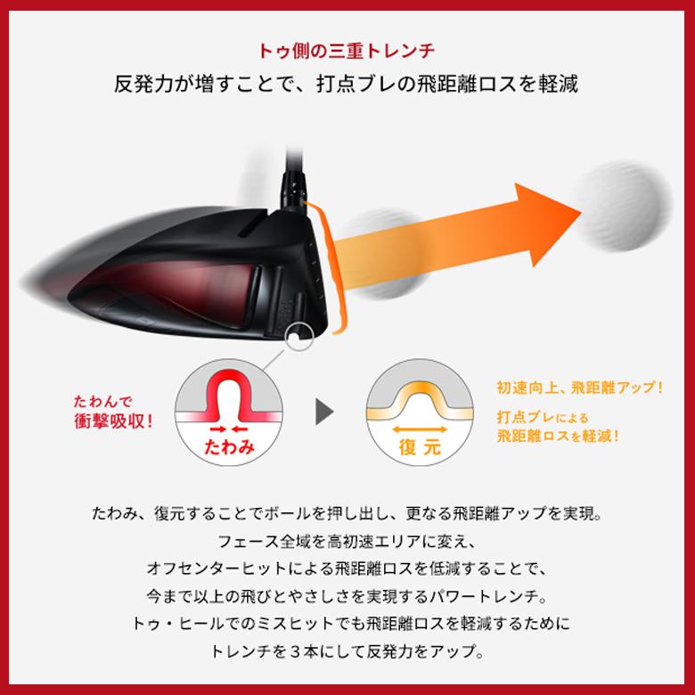 オノフ 赤 ドライバー 2024 AKA ラボスペックシャフト ハシリ シナリ タタキ／AKA LABOSPEC SHAFT 新品 保証書付｜golf-season｜06