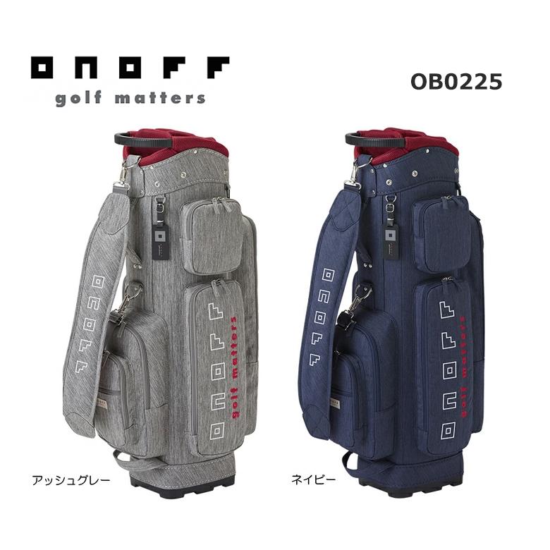 ONOFF オノフ ゴルフ キャディバッグ OB0225 9型 2024年モデル ONOFF オノフ ゴルフ キャディバッグ OB0225 9型 2024年モデル