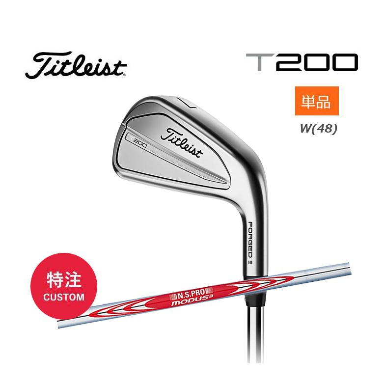 タイトリスト T200 アイアン 単品（W48）メンズ 右用 N.S.PRO MODUS 