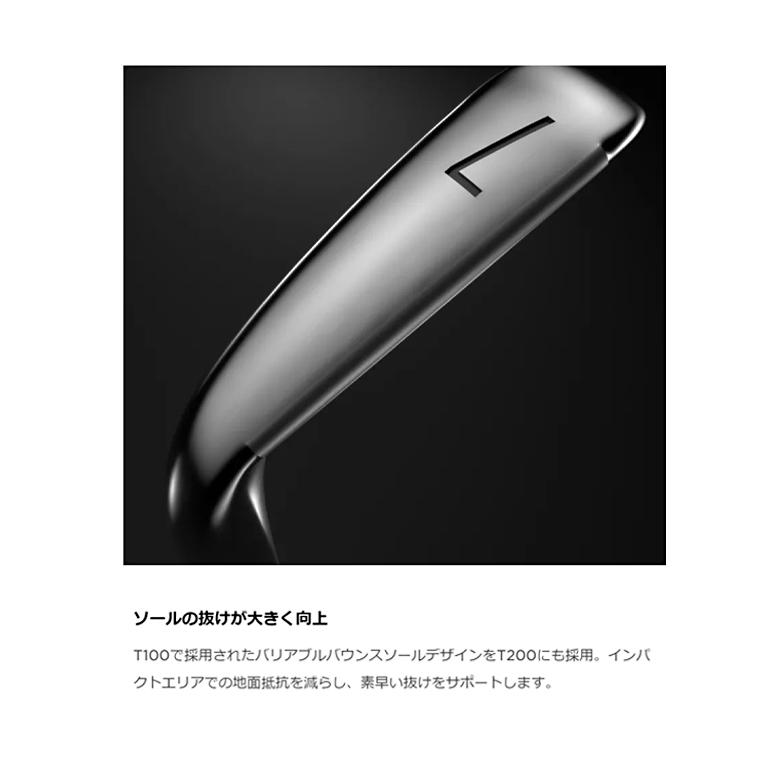 T-Series タイトリスト T200 アイアン 単品(W48)メンズ 右用 T-Series タイトリスト T200 アイアン 単品(W48)メンズ 右用