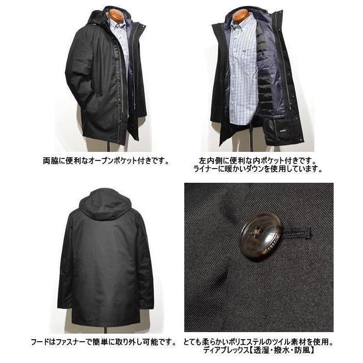 McGREGOR（マックレガー） 3WAYダウンハーフコート L メンズ 111120602