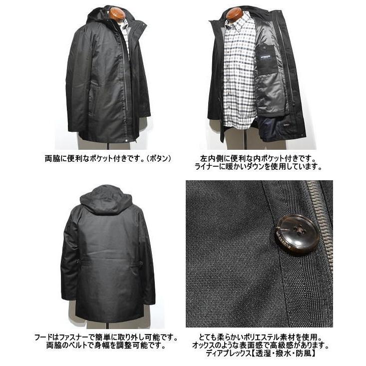 McGREGOR（マックレガー） 3WAYダウンハーフコート メンズ 111122601