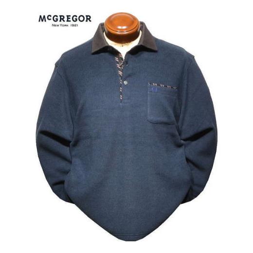 McGREGOR（マックレガー） 長袖ポロシャツ メンズ 111614606 日本製