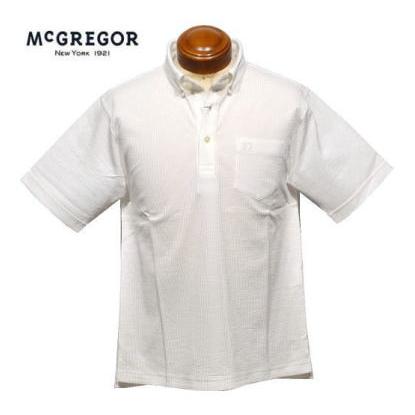 McGREGOR（マックレガー） ボタンダウン半袖ポロシャツ L メンズ