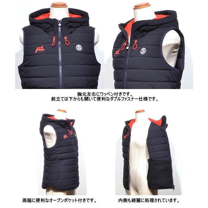 and per se（アンパスィ） 中綿入りアウターベスト レディース