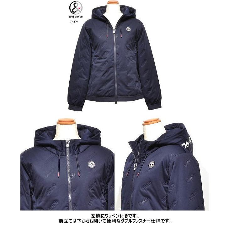 and per se（アンパスィ） 中綿入りブルゾン M. メンズ AFF1115G3 家庭