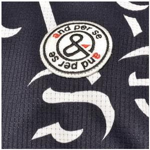 and per se（アンパスィ） ボタンダウン半袖ポロシャツ M/L/LL メンズ