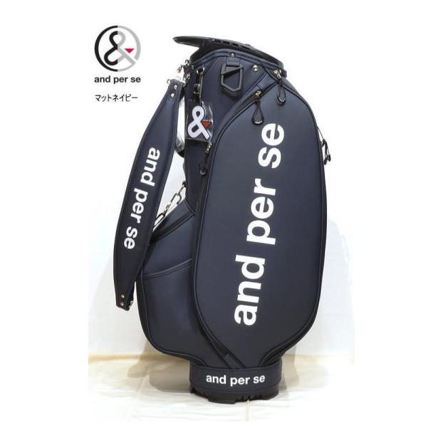and per se（アンパスィ） キャディバッグ 9型 AUS7306 キャディー