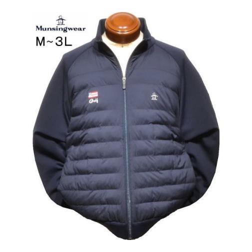 マンシングウェア 中綿入りハイブリッドブルゾン メンズ MG4FJK22M  