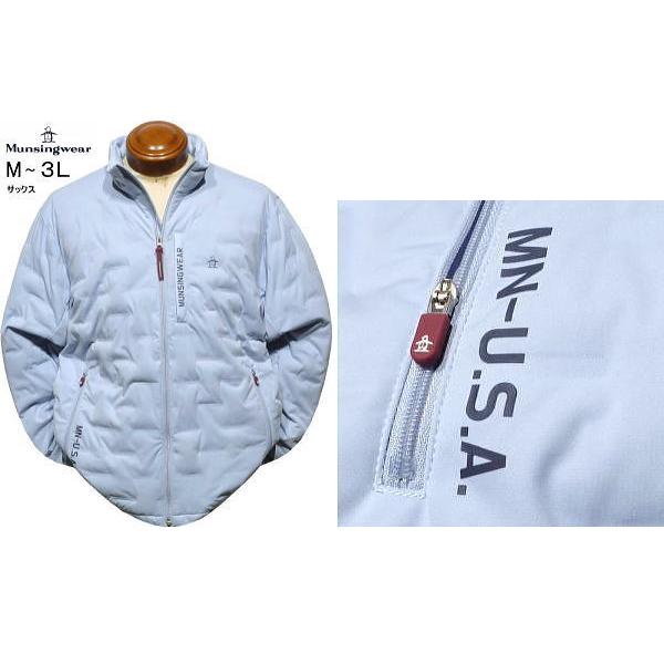 Munsingwear（マンシングウェア） 中綿入りブルゾン メンズ MG5FJK23M